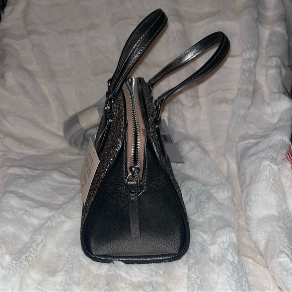 NWT Kate Spade Mini Reiley Laurel Way Glitter Satchel crossbody - Picture 4 of 5